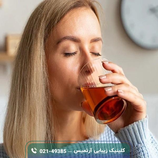 خوردن چای بعد از بوتاکس؛ تاثیر، پیشنهادات، نکات ایمنی